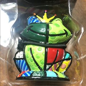 Prince Charming Frog Figurine by Romero Britto